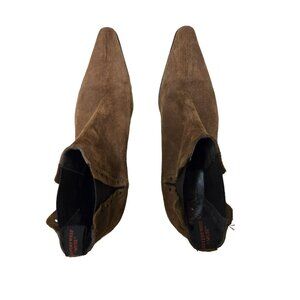 KILLER JEFFREY WEST (MUSE) BROWN SUEDE BOOTS. 10.5 SIZE. GREAT CONDITION.